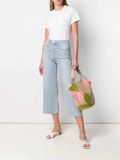 Shop Wandler Mia Shoulder Bag - Neutrals