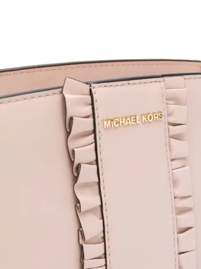 Shop Michael Michael Kors Selma Medium Messenger Bag In Pink