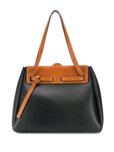 Shop Loewe Ruk Tote Bag - Black