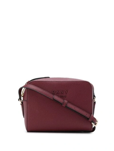 Shop Dkny Noho Camera Bag In Red