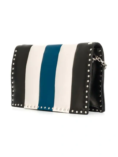 Shop Sonia Rykiel Le Niki Leather Flap Bag In Multicolour