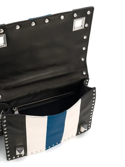Shop Sonia Rykiel Le Niki Leather Flap Bag In Multicolour