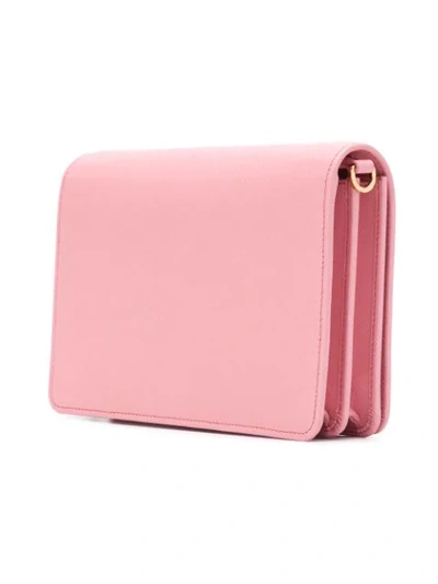 Shop Prada Small Shoulder Bag In Pink