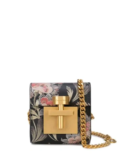 Shop Oscar De La Renta Alibi Mini Bag In Black