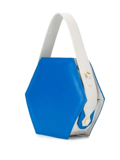Shop Ballen Pellettiere Hexa Mini Bag - Blue