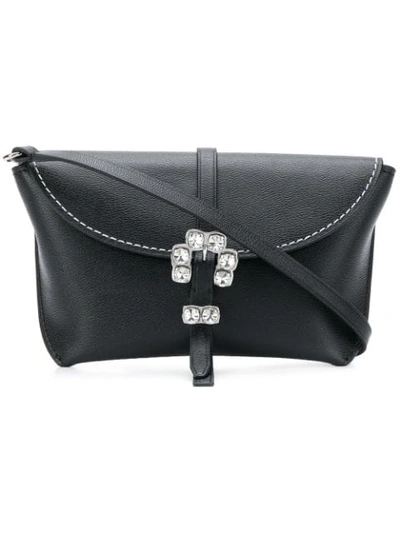 Shop 3.1 Phillip Lim / フィリップ リム Embellished Buckle Bag In Black