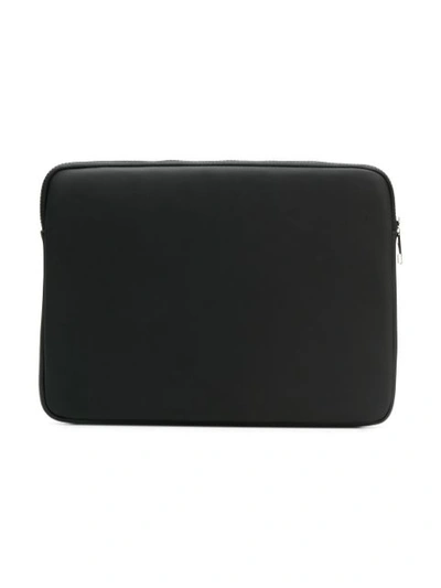 Shop Marc Jacobs Logo 13” Laptop Bag In Black