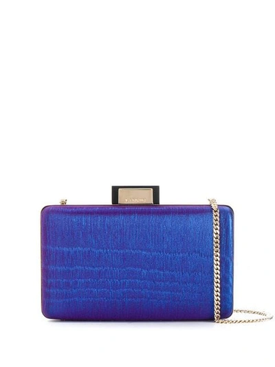 Shop Lanvin Small Clutch Bag In Blue