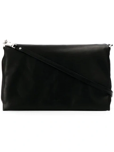 Shop Rick Owens Medium Shoulder Bag In Black