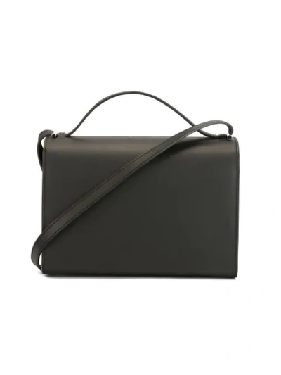 Shop Pb 0110 Flap Medium Crossbody Bag - Black