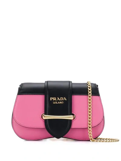 Shop Prada Sidonie Belt Bag In Pink