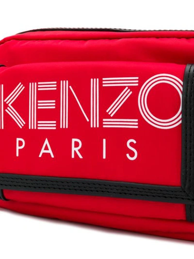 Shop Kenzo Sport Shoulder Bag In Red