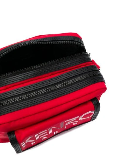 Shop Kenzo Sport Shoulder Bag In Red