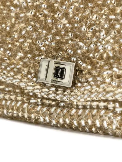 Shop Anteprima Lucchetto Mini Cross Body Bag In Gold