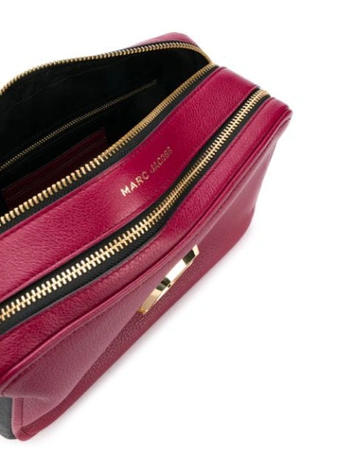 Shop Marc Jacobs Logo Appliqué Camera Bag In Red