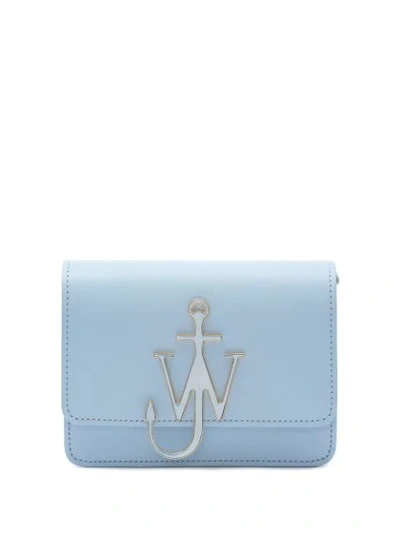 Shop Jw Anderson Anchor Logo Cross-body Bag In Blue