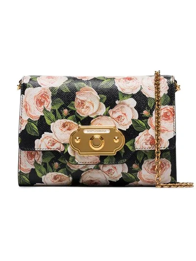 Shop Dolce & Gabbana Welcome Mini Bag In Multicolour