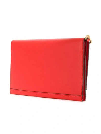 Shop Tory Burch Kira Clutch In Red