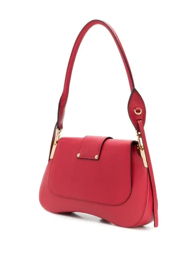 Shop Prada Sidonie Medium Shoulder Bag In Red