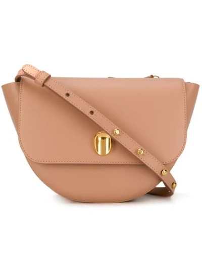 Shop Wandler Billy Crossbody Bag In Neutrals