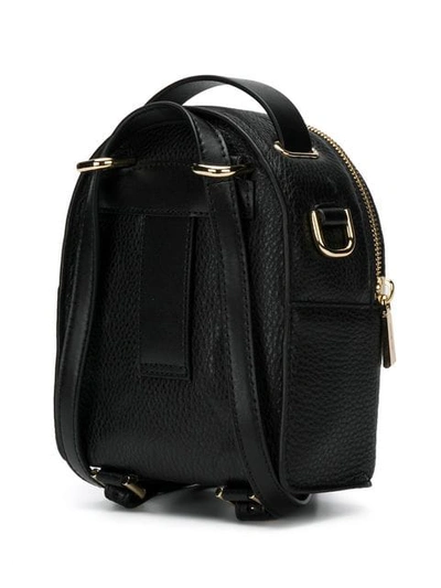 Shop Michael Michael Kors Jessa Extra Small Backpack In Black