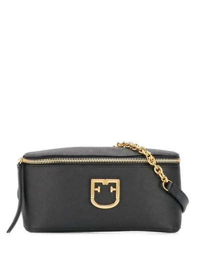 Shop Furla Isola Belt Bag In Black