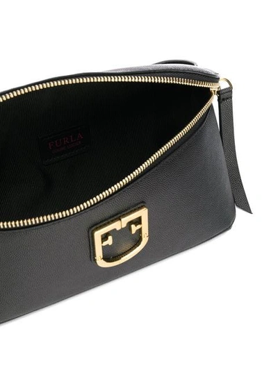 Shop Furla Isola Belt Bag In Black