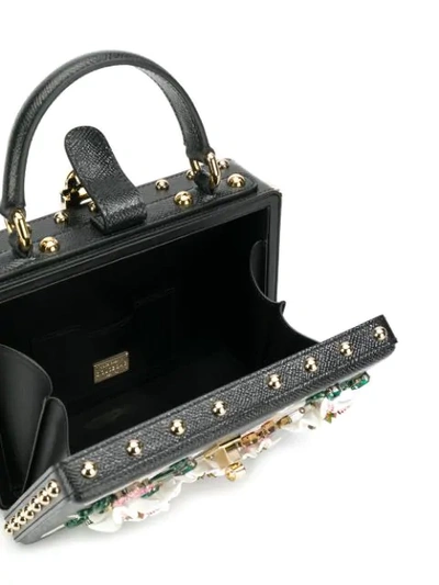Shop Dolce & Gabbana Dolce Box Tote In Black