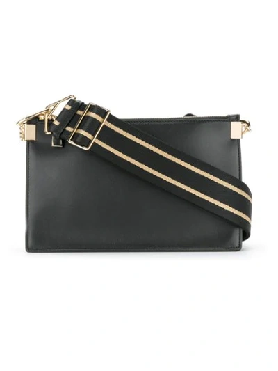 Shop Versace Small Palazzo Wristlet Clutch In Nero