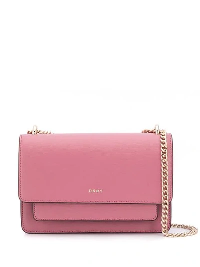 Shop Dkny Small Bryant Crossbody Bag In Pink