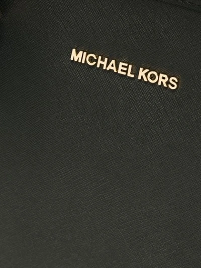 Shop Michael Michael Kors Jet Set Travel Tote In Black