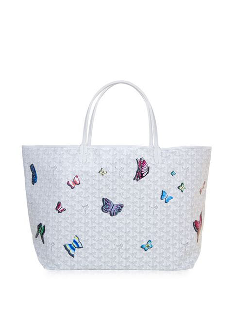 goyard tote white