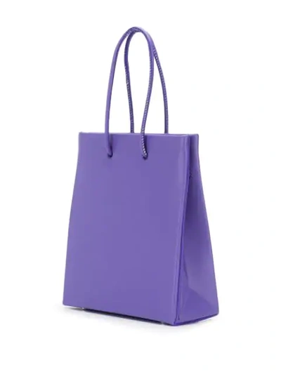 Shop Medea Prima Hanna Tote Bag In Purple