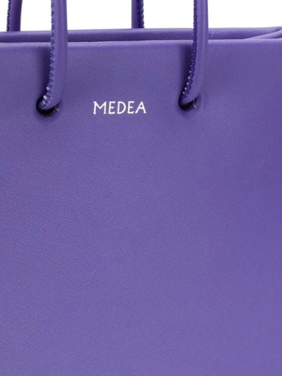 Shop Medea Prima Hanna Tote Bag In Purple