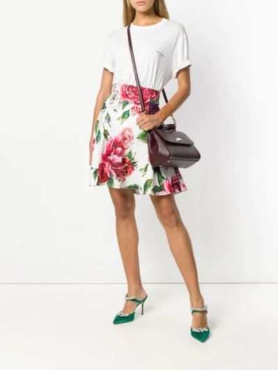 Shop Dolce & Gabbana Sicily Shoulder Bag In Pink