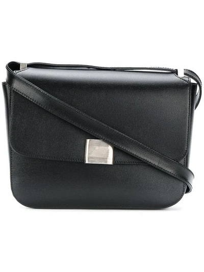 Shop Golden Goose Valentina Bag In Black Silver Metal