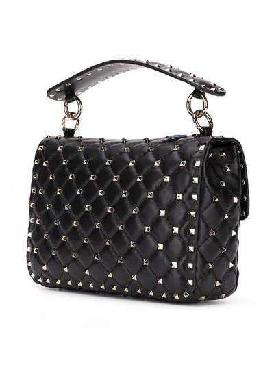 Shop Valentino Medium  Garavani Rockstud Spike Bag In Black