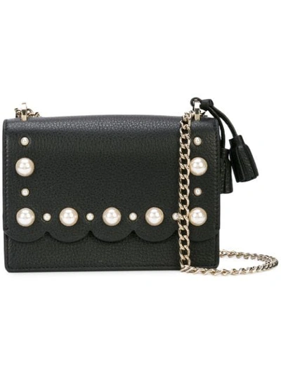 Shop Kate Spade Hayes Street Pearl Hazel Bag In Black