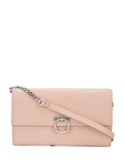 Shop Rebecca Minkoff Foldover Shoulder Bag In Pink
