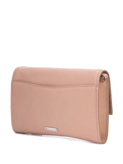 Shop Rebecca Minkoff Foldover Shoulder Bag In Pink