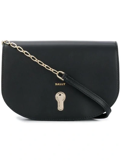 Shop Bally Keyhole Mini Bag In Black
