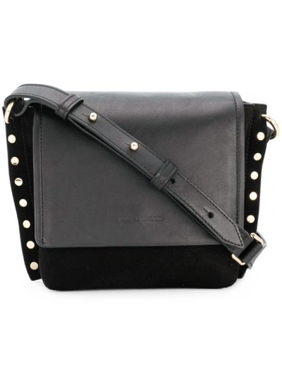 Shop Isabel Marant Foldover Shoulder Bag - Black