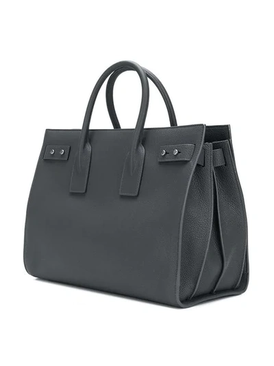 Shop Saint Laurent Sac Du Jour Tote In Grey