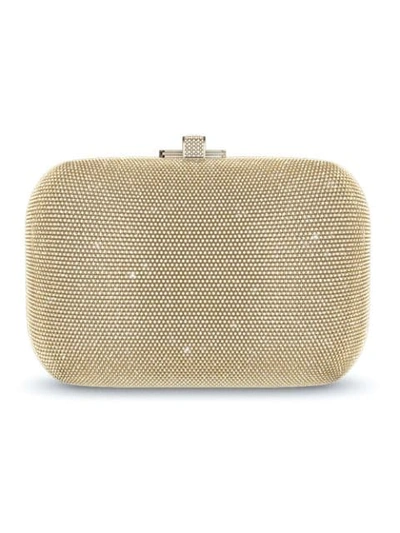 Judith Leiber Slide Lock Customizable Monogram Bag In Metallic