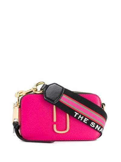 Shop Marc Jacobs Small Snapshot Crossbody Bag - Rosa In Pink