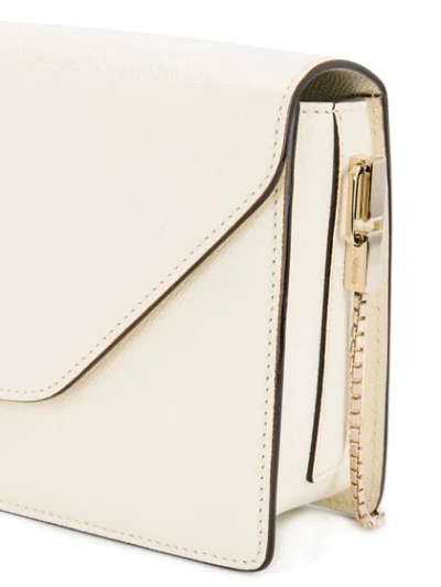 Shop Valextra Iside Handbag In White