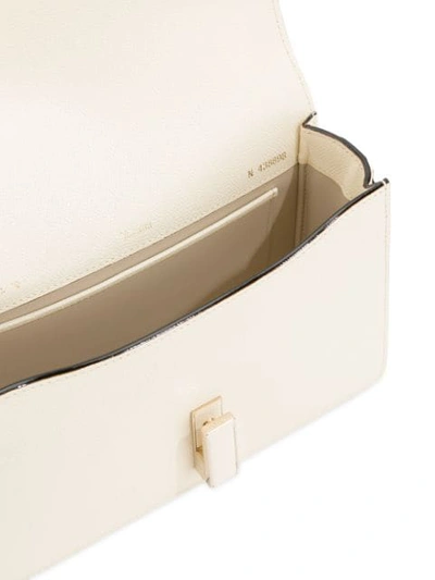 Shop Valextra Iside Handbag In White