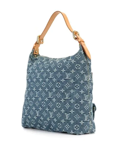 Shop Pre-owned Louis Vuitton Baggy Gm Shoulder Bag In Blue