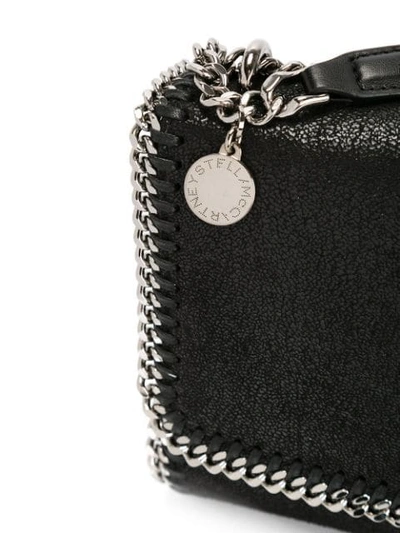 Shop Stella Mccartney Falabella Shoulder Bag In Black