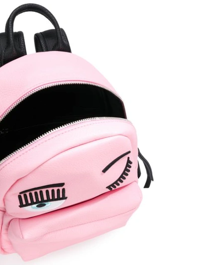 Shop Chiara Ferragni Flirting Backpack - Pink
